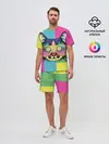 Мужской костюм с шортами / Яркий Кот