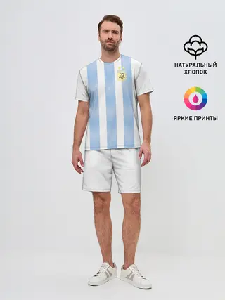 Мужской костюм с шортами / Сборная Аргентины