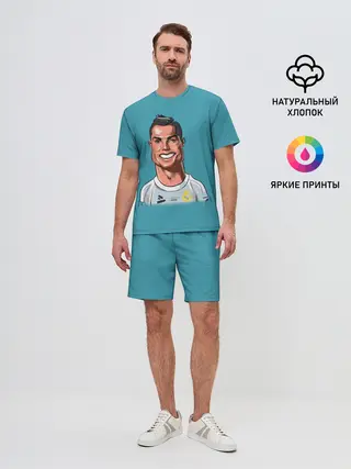 Мужской костюм с шортами / КариРоналдо