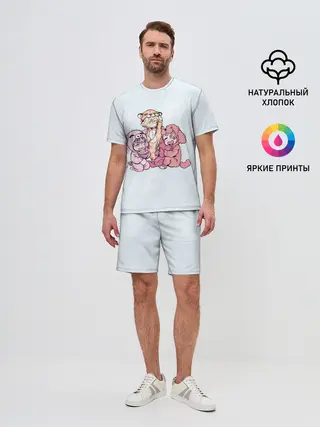 Мужской костюм с шортами / Yuri on Ice_3