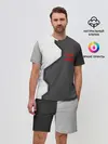Мужской костюм с шортами / Opel sport uniform auto