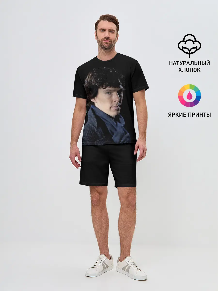 Мужской костюм с шортами / Sherlock