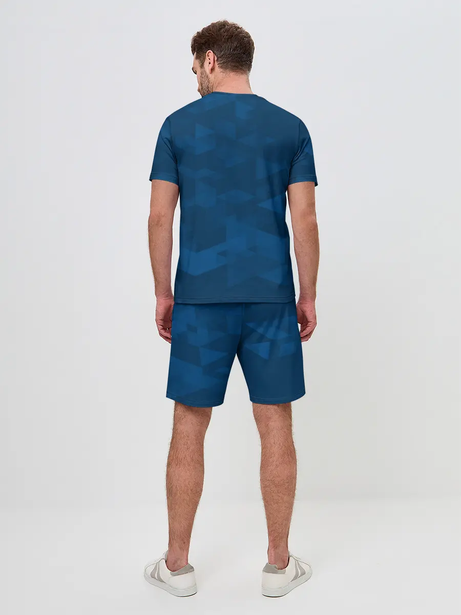 Мужской костюм с шортами / PSG ABSTRACT | ПСГ АБСТРАКЦИЯ