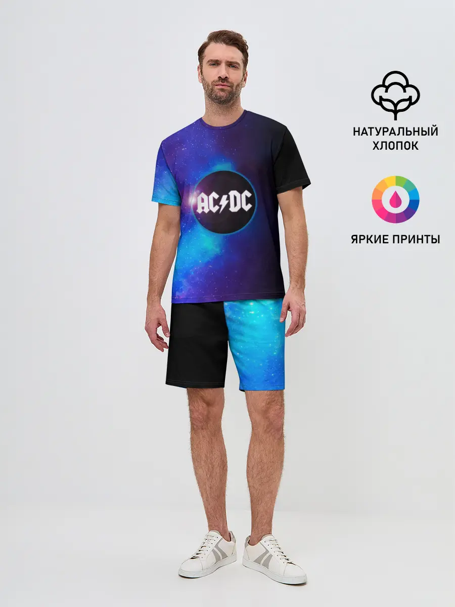 Мужской костюм с шортами / ACDC