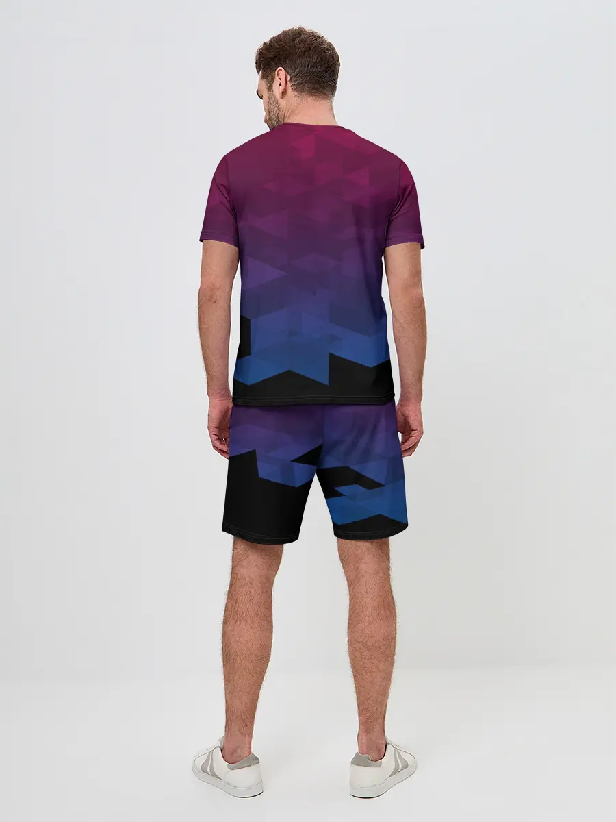 Мужской костюм с шортами / FC BARCA SPORT