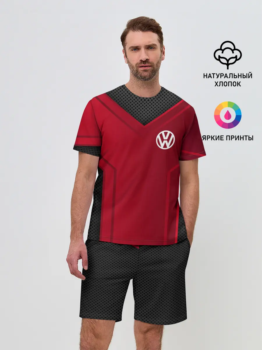 Мужской костюм с шортами / volkswagen sport