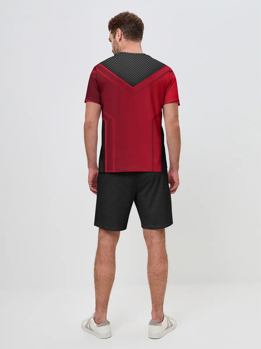 Мужской костюм с шортами / mitsubishi sport