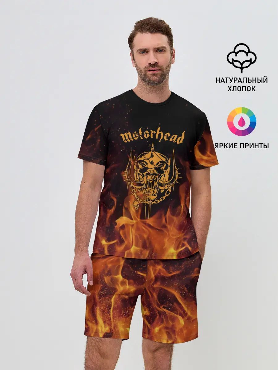 Мужской костюм с шортами / Motrhead