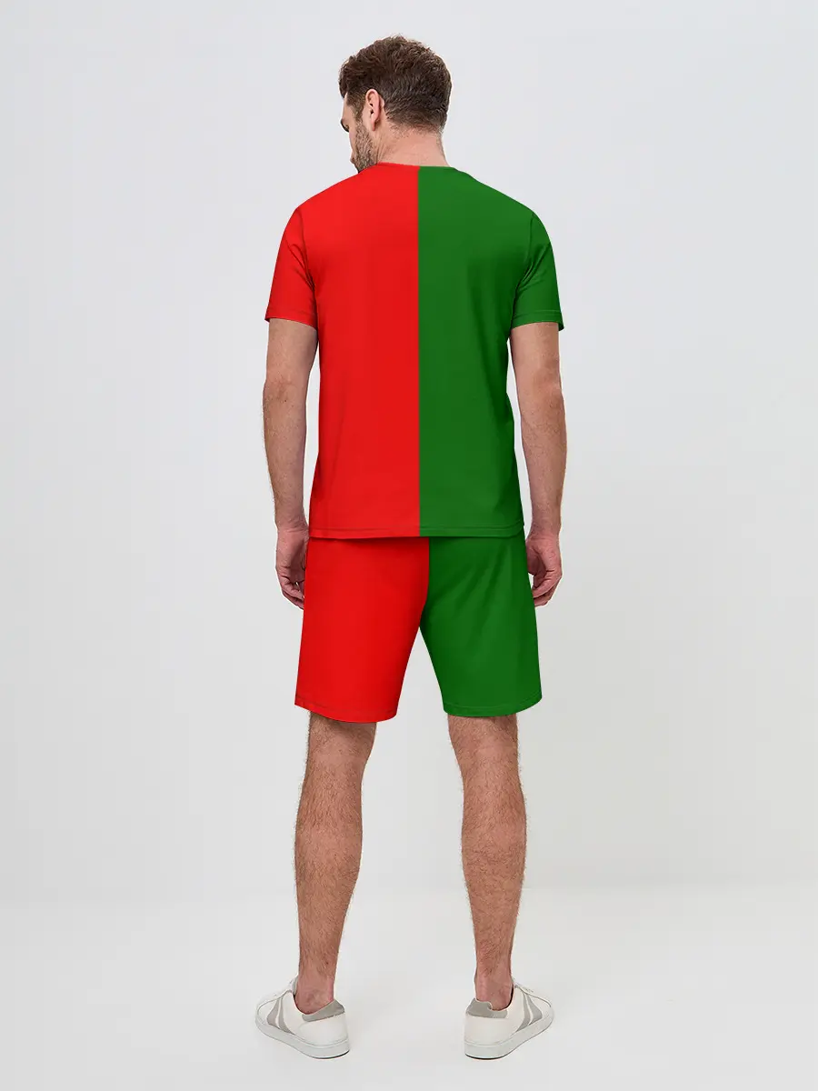 Мужской костюм с шортами / Сборная Португалии флаг