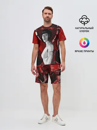 Мужской костюм с шортами / Призрак в доспехах