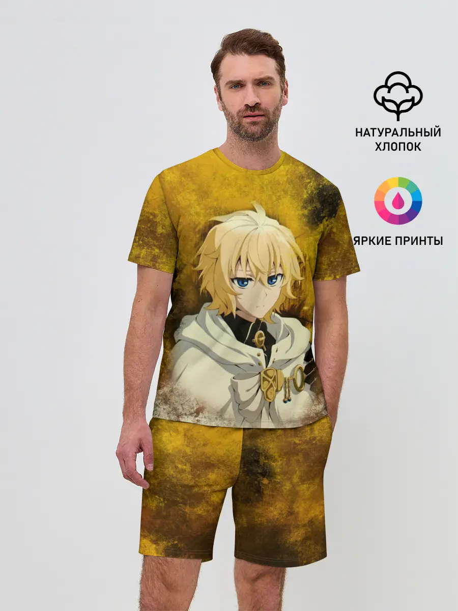 Мужской костюм с шортами / Mikaela Hyakuya