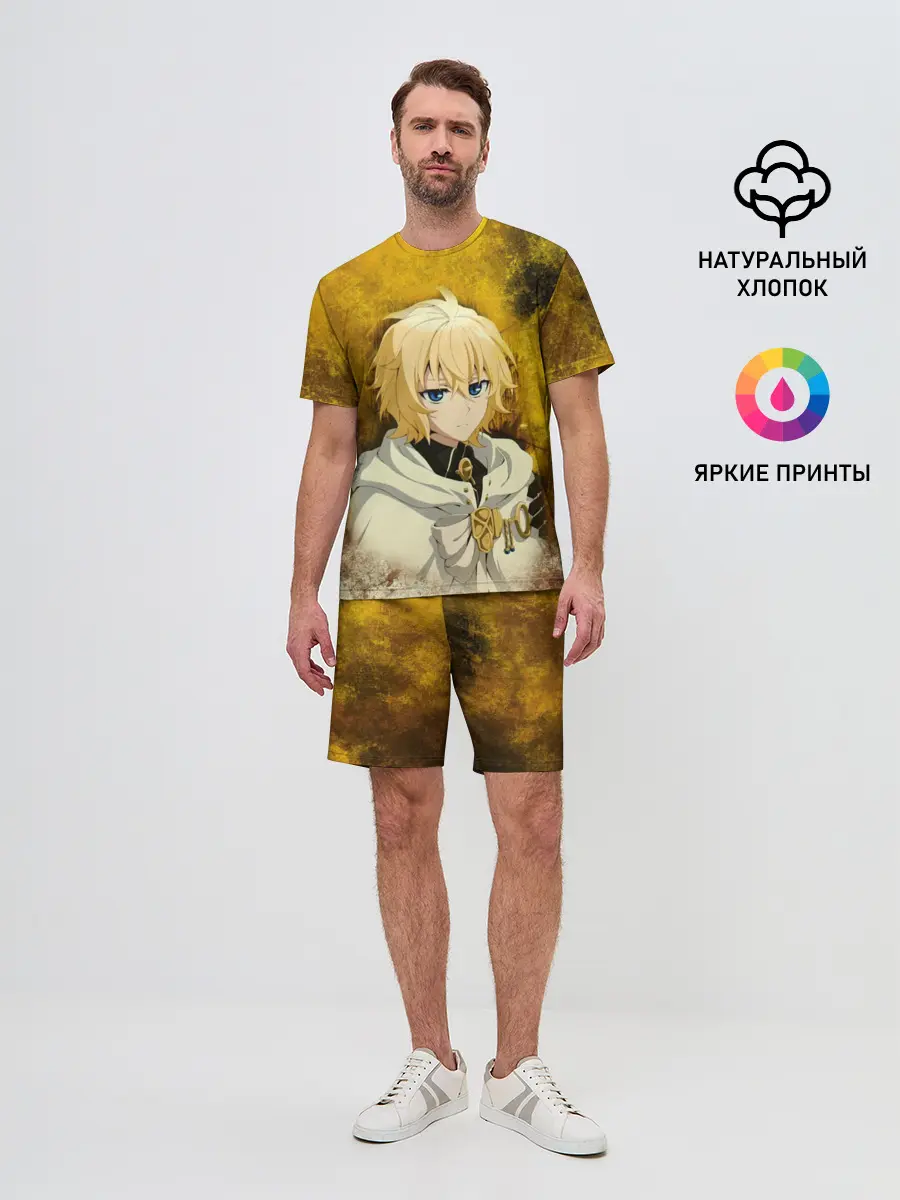 Мужской костюм с шортами / Mikaela Hyakuya