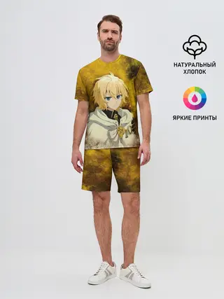 Мужской костюм с шортами / Mikaela Hyakuya