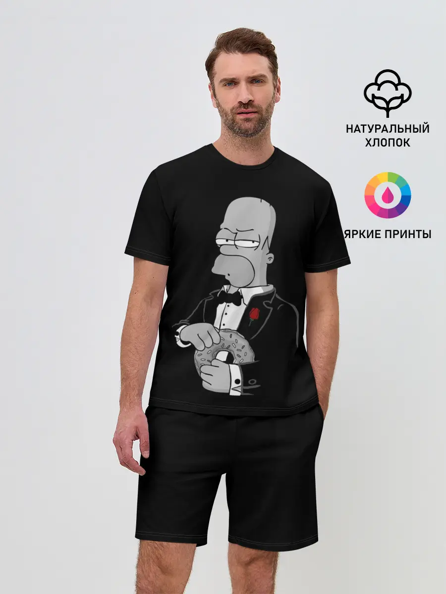 Мужской костюм с шортами / Гомер