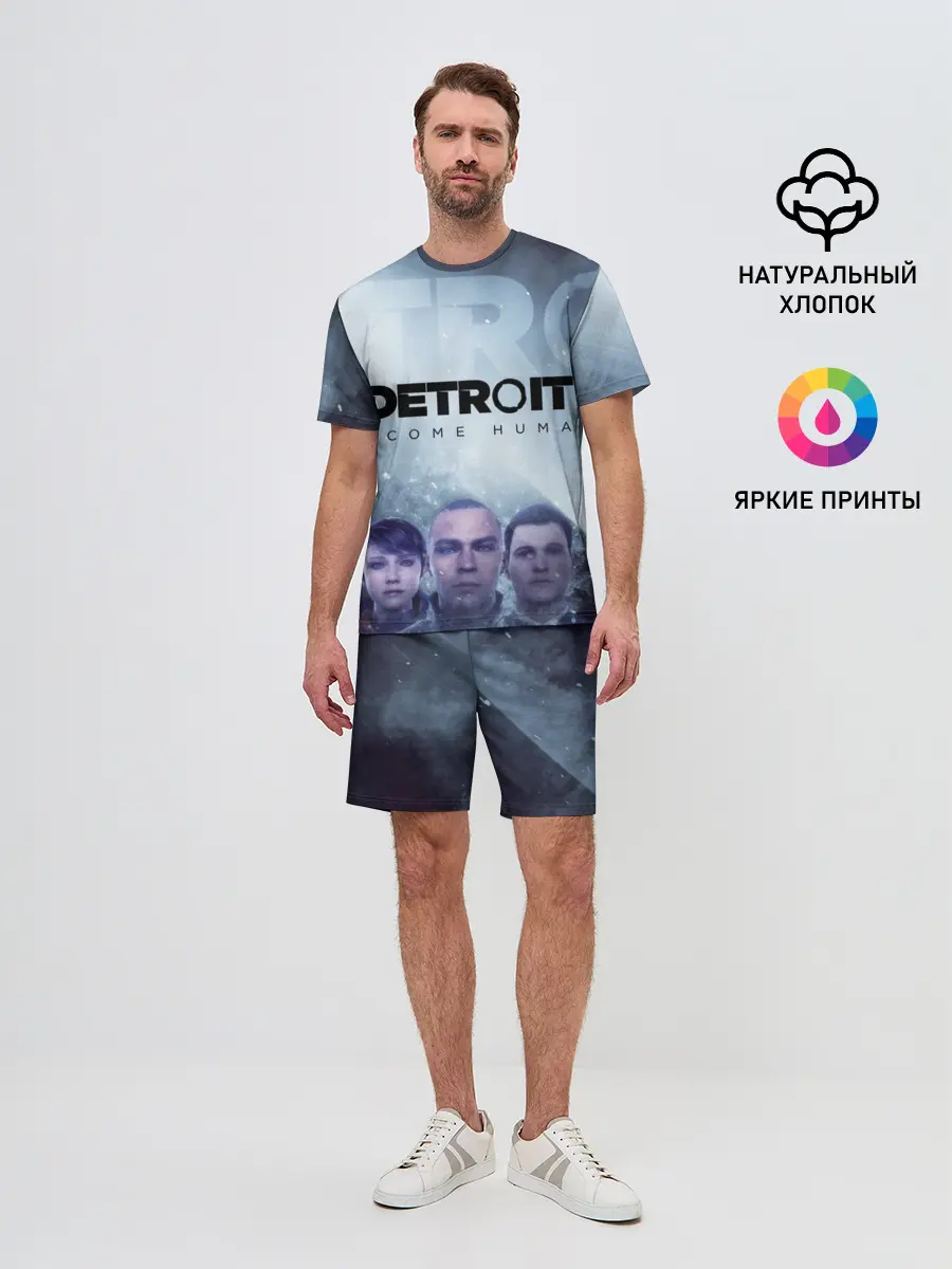 Мужской костюм с шортами / Detroit become human
