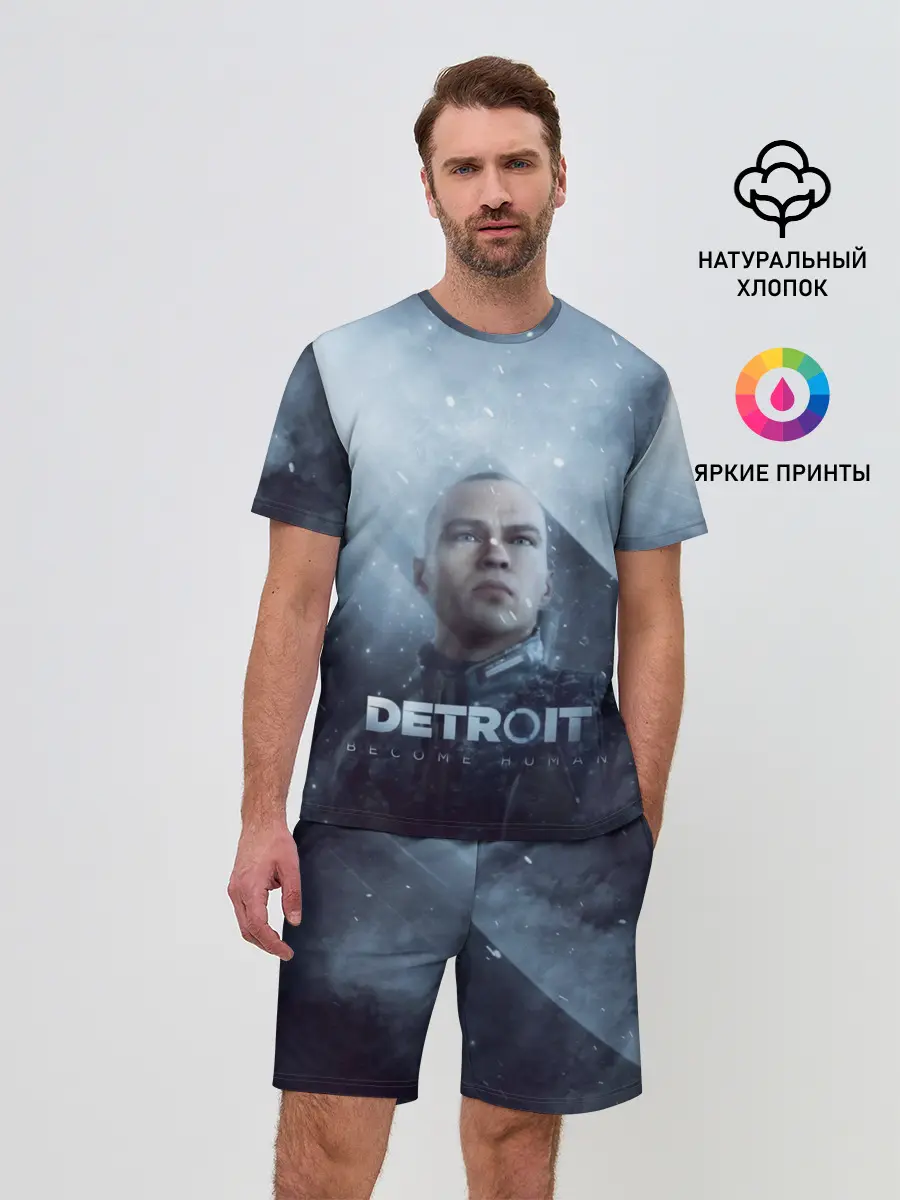 Мужской костюм с шортами / Detroit become human