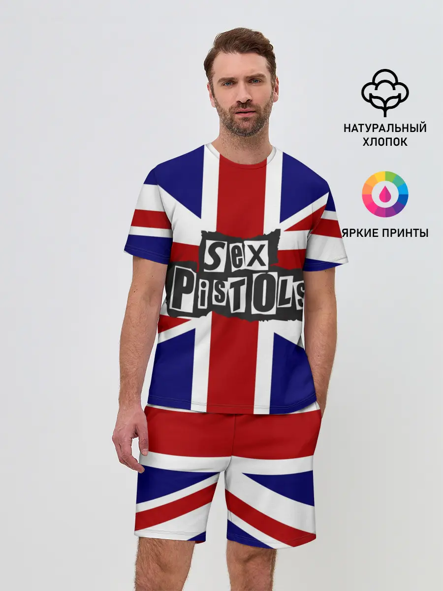 Мужской костюм с шортами / Sex Pistols