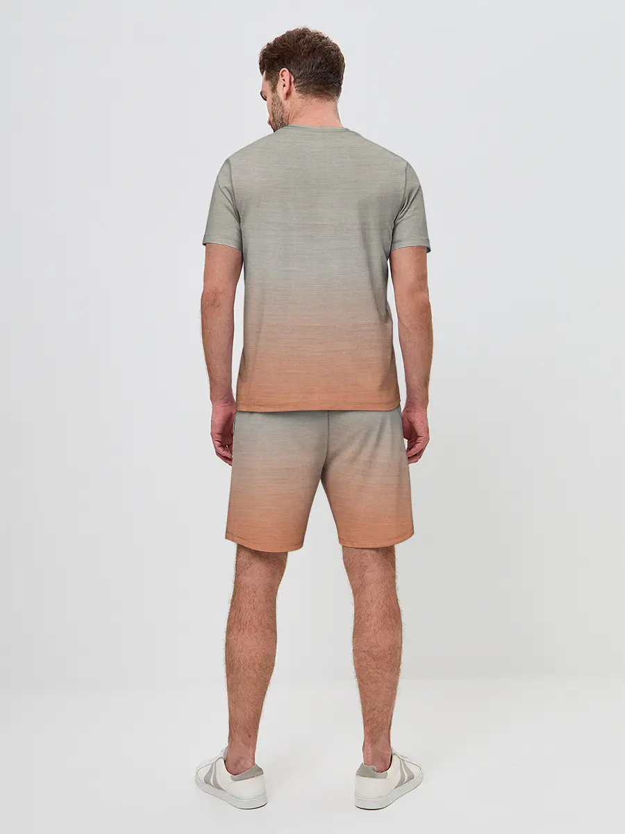 Мужской костюм с шортами / Геодезия тригопункт