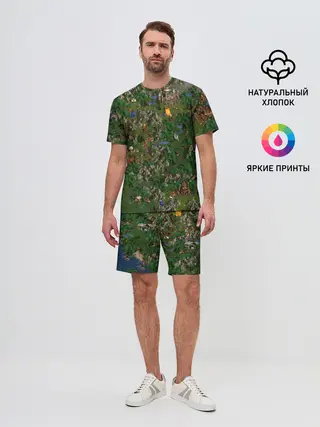 Мужской костюм с шортами / heroes of might and magic