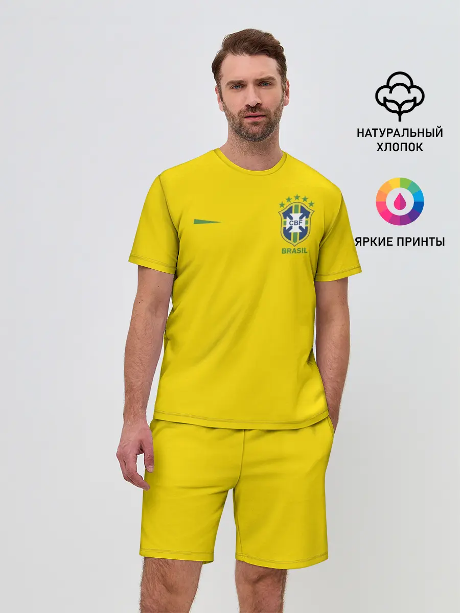 Мужской костюм с шортами / Сборная Бразилии