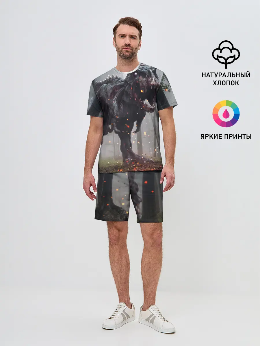 Мужской костюм с шортами / мир юрского периода