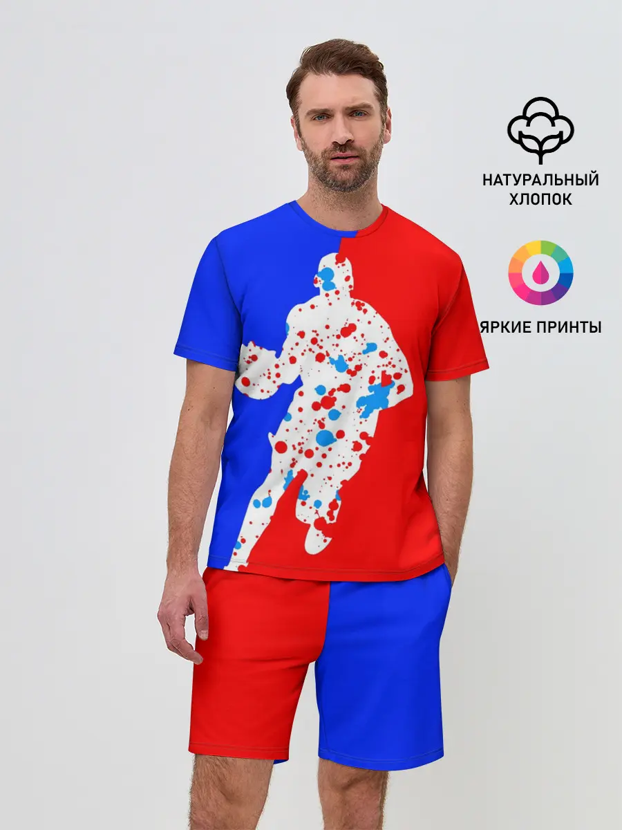 Мужской костюм с шортами / Форма баскетболиста