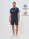 Мужской костюм с шортами / Mbappe home WC 2018