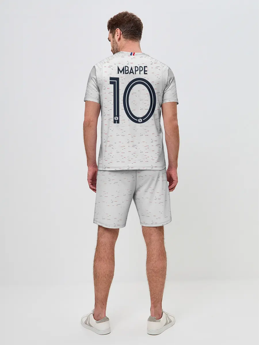 Мужской костюм с шортами / Mbappe away WC 2018