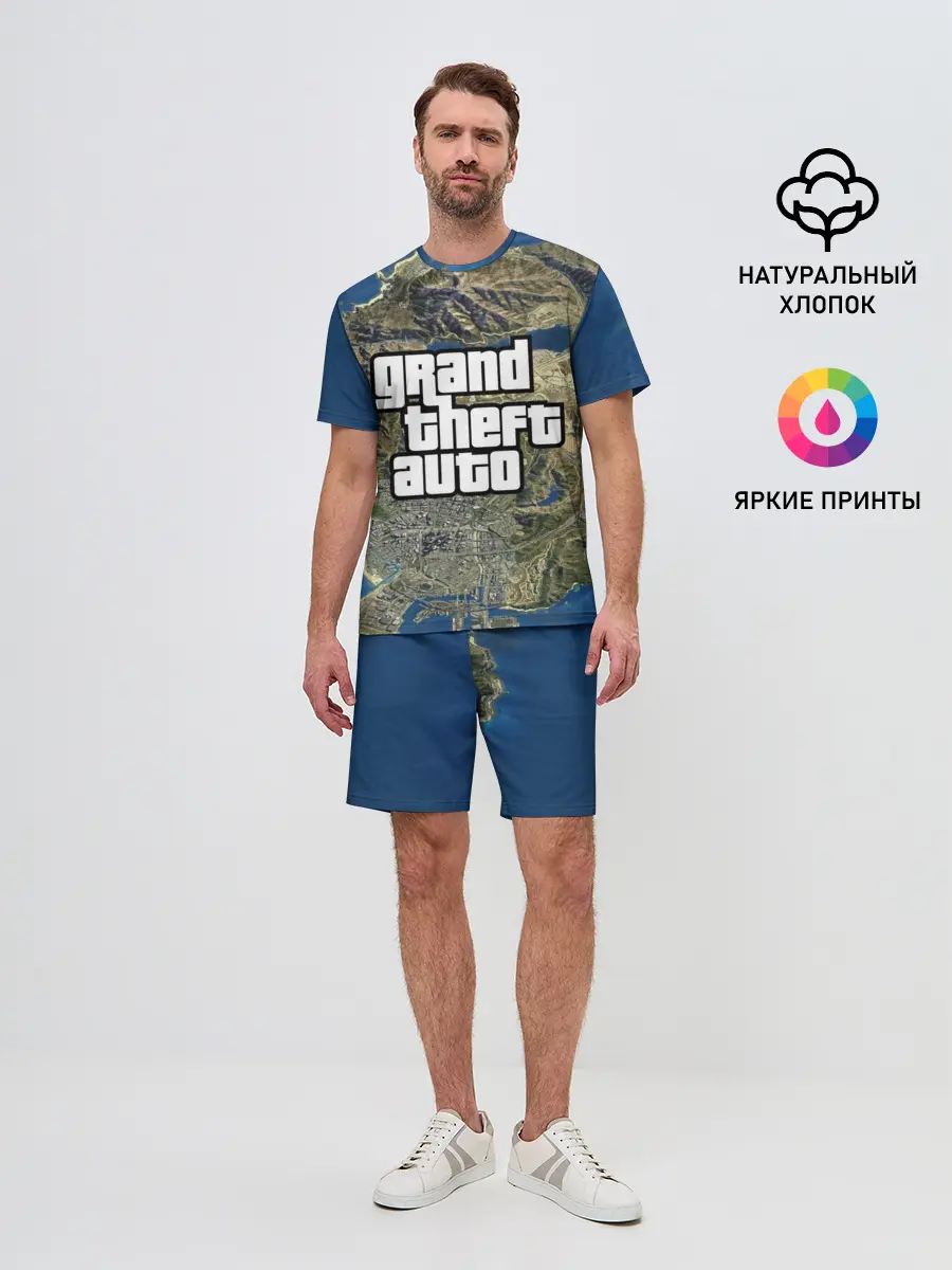 Мужской костюм с шортами / GTA