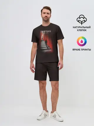 Мужской костюм с шортами / Твин Пикс