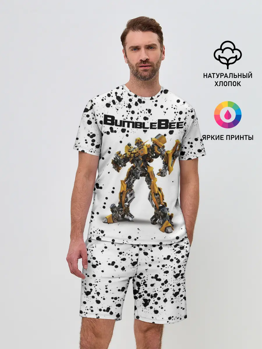Мужской костюм с шортами / Шмель