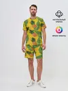 Мужской костюм с шортами / Ананасы