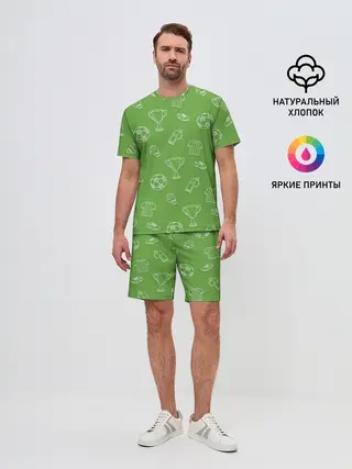 Мужской костюм с шортами / Футбол