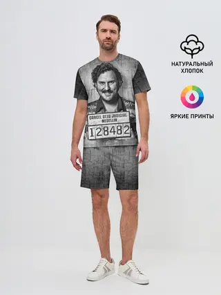 Мужской костюм с шортами / Пабло Эскобар