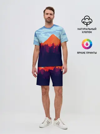 Мужской костюм с шортами / Firewatch collection