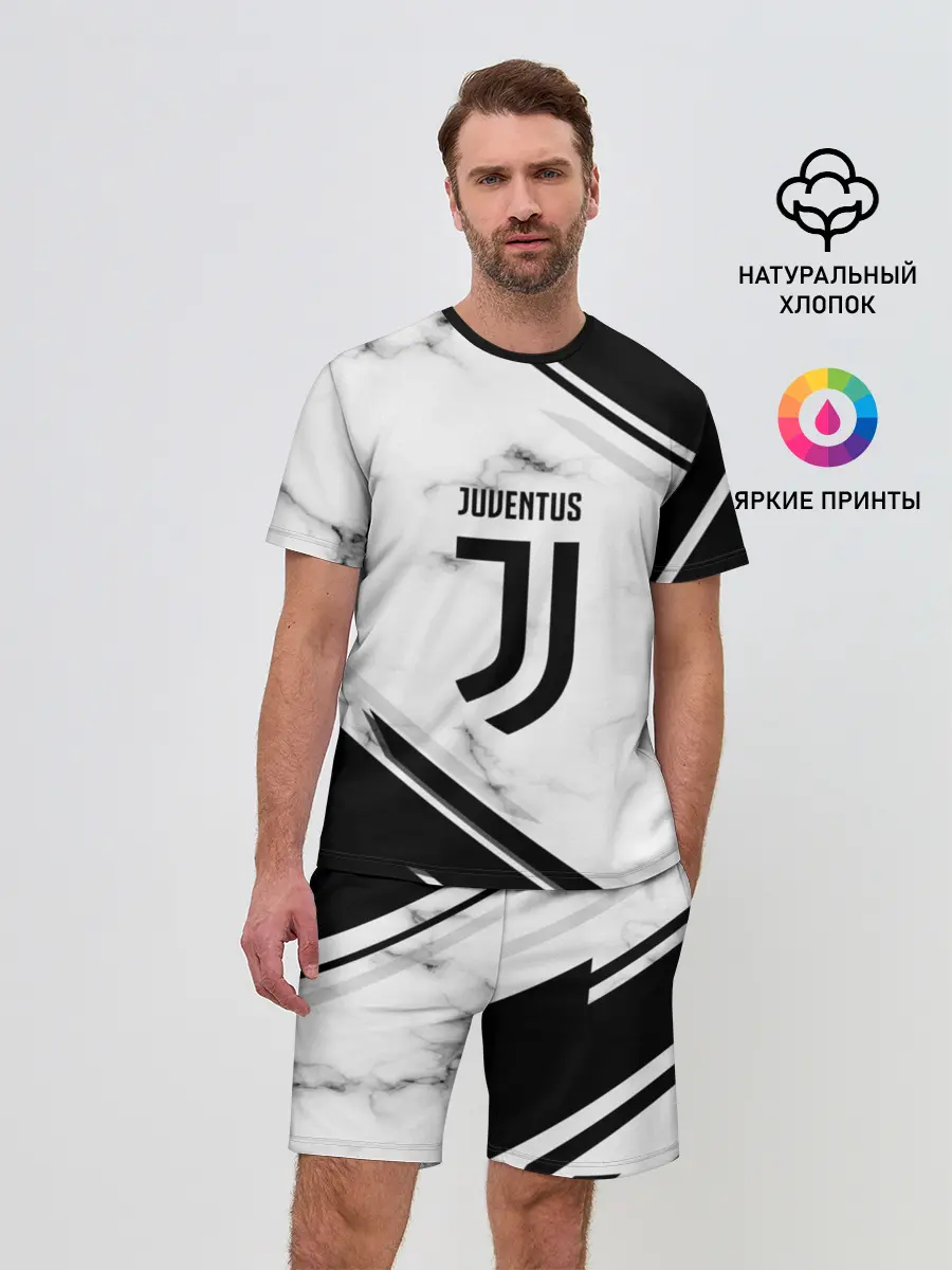 Мужской костюм с шортами / Juventus