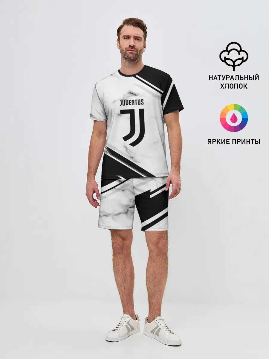 Мужской костюм с шортами / Juventus