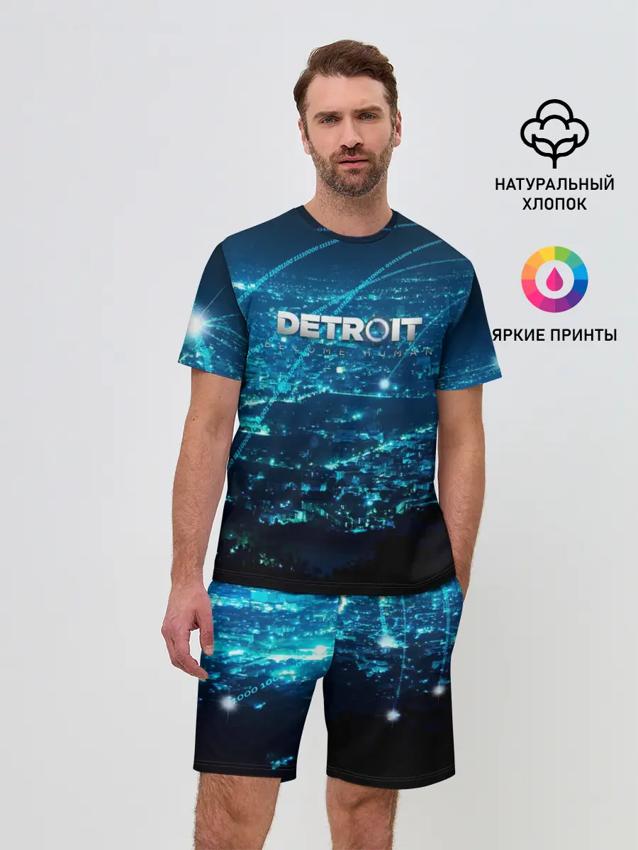 Мужской костюм с шортами / Detroit:become human