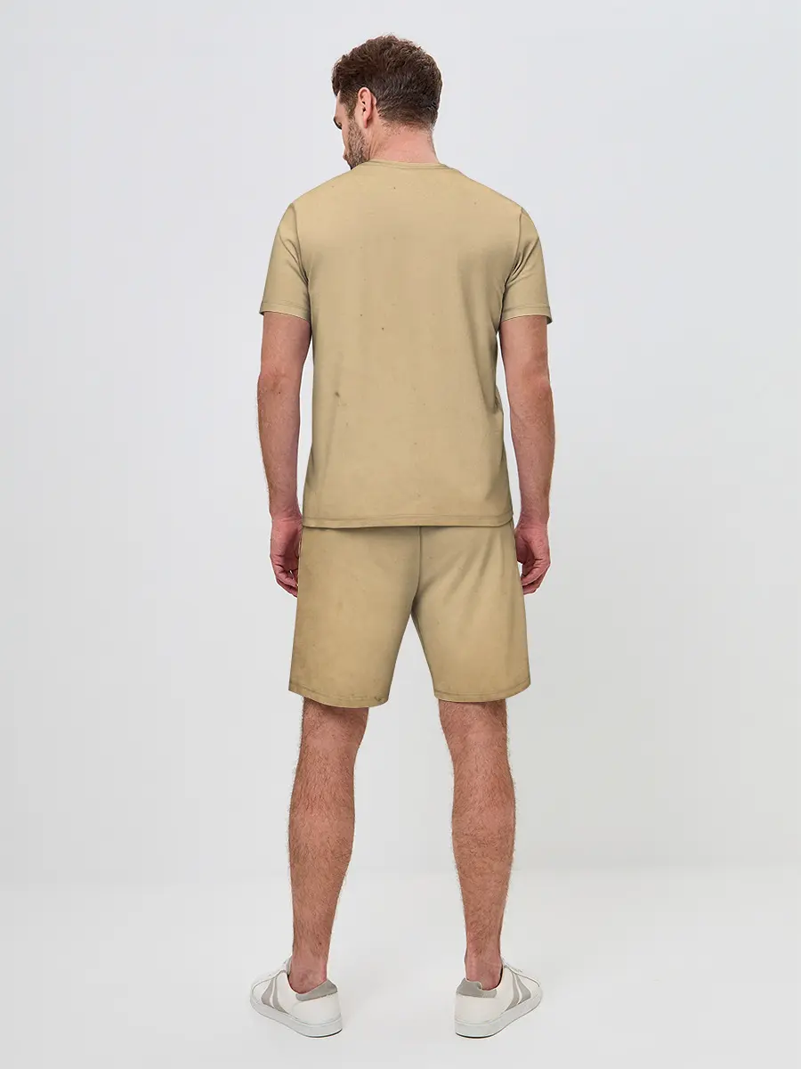 Мужской костюм с шортами / Кот Да Винчи