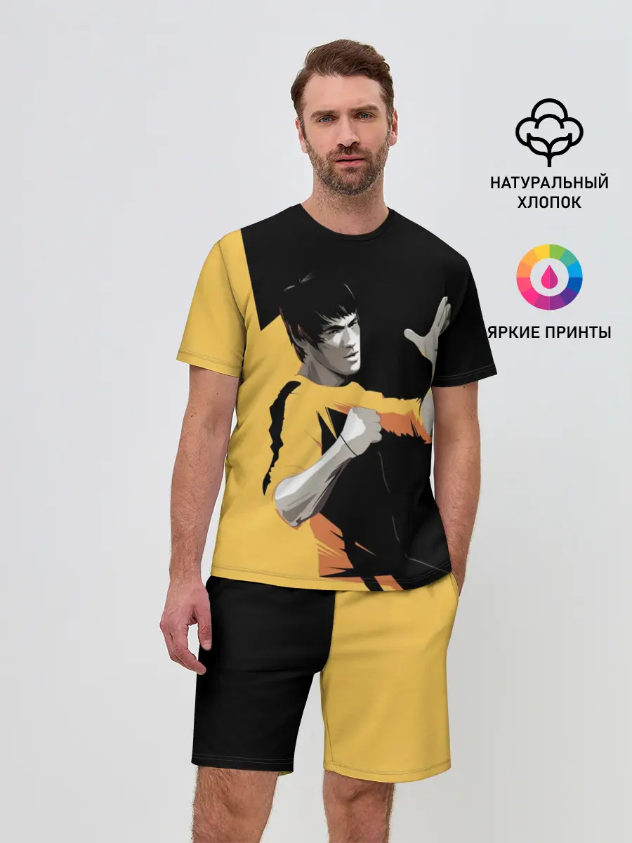 Мужской костюм с шортами / Bruce Lee