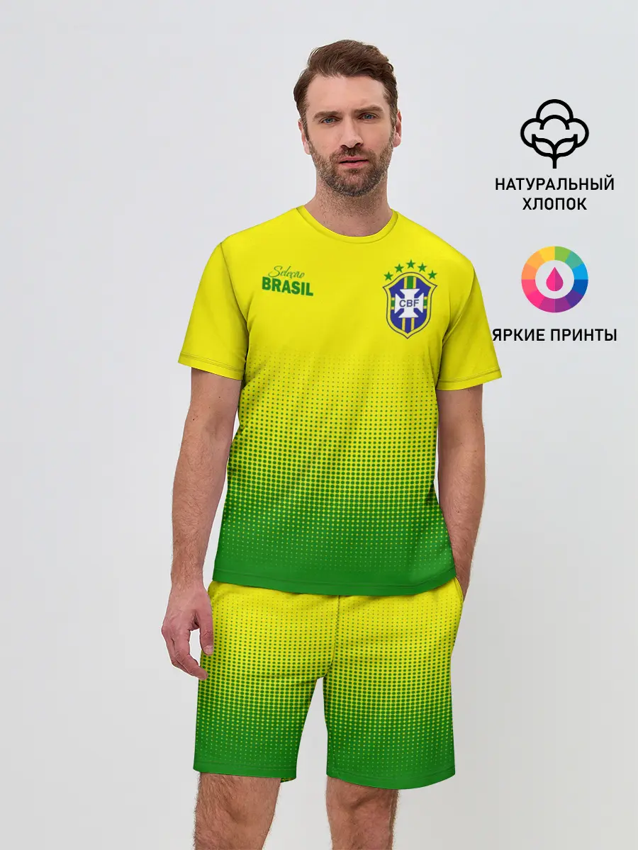 Мужской костюм с шортами / Сборная Бразилии
