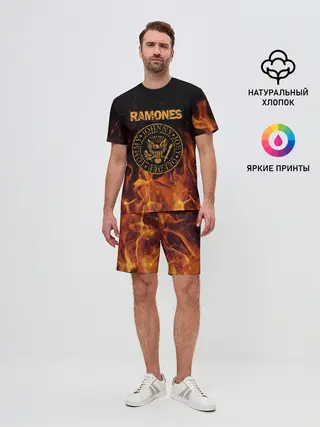 Мужской костюм с шортами / Ramones