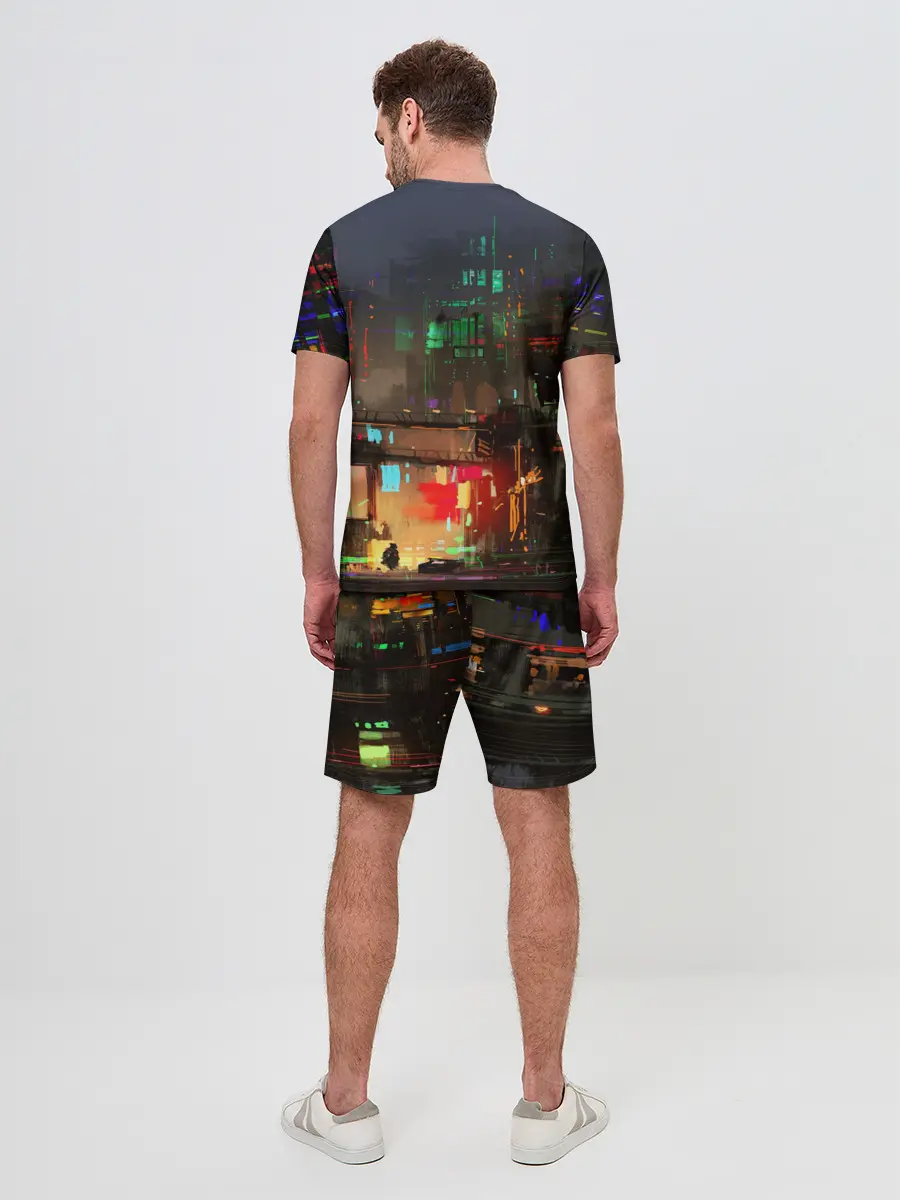 Мужской костюм с шортами / Cyber Punk 2077