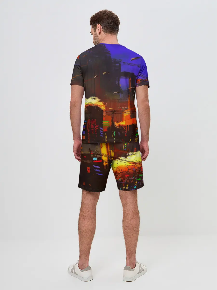 Мужской костюм с шортами / Cyber Punk 2077