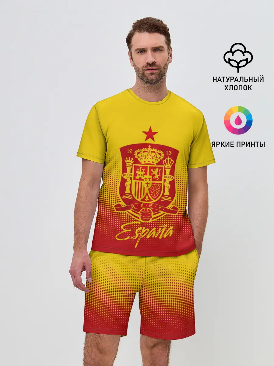 Мужской костюм с шортами / Сборная Испании