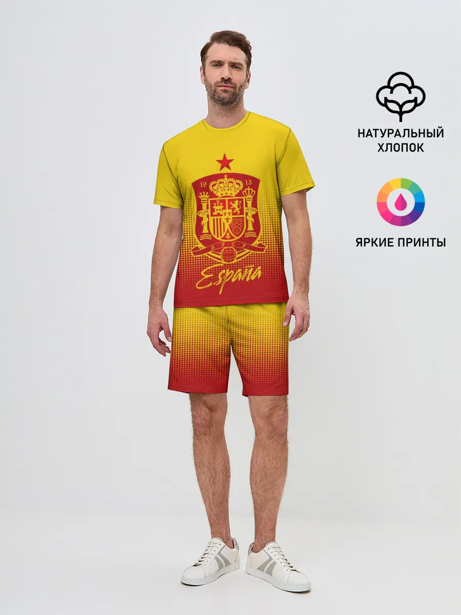Мужской костюм с шортами / Сборная Испании