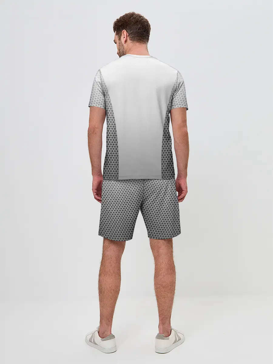 Мужской костюм с шортами / Сборная России форма с сеткой