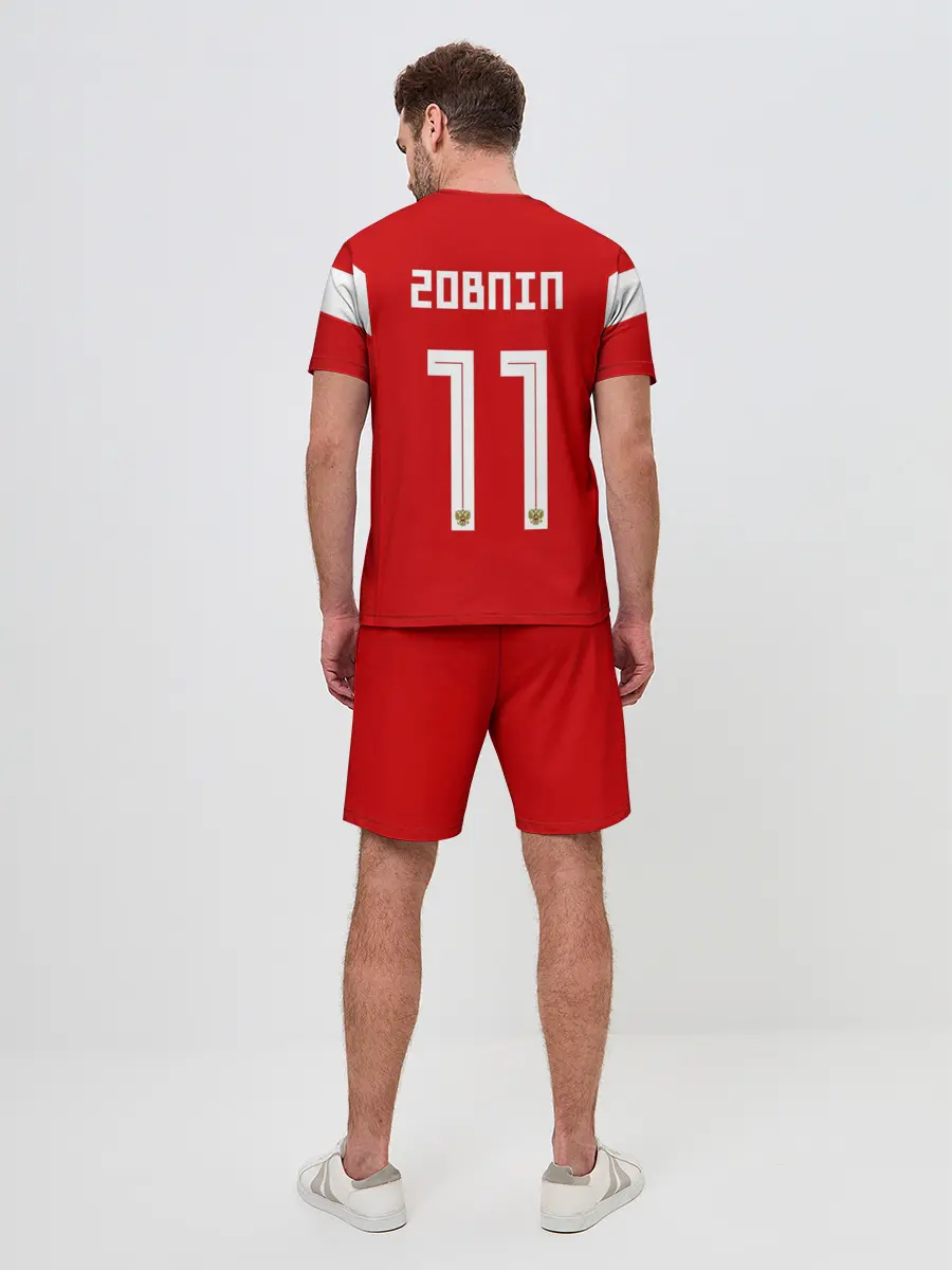 Мужской костюм с шортами / Сборная России Зобнин