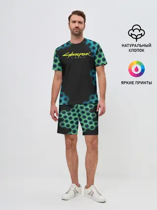 Мужской костюм с шортами / CYBERPUNK 2077