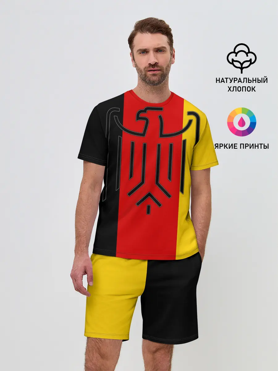 Мужской костюм с шортами / German eagle